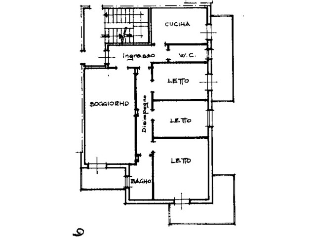 VENDITA Ospedaletto App.to 3 letto 1